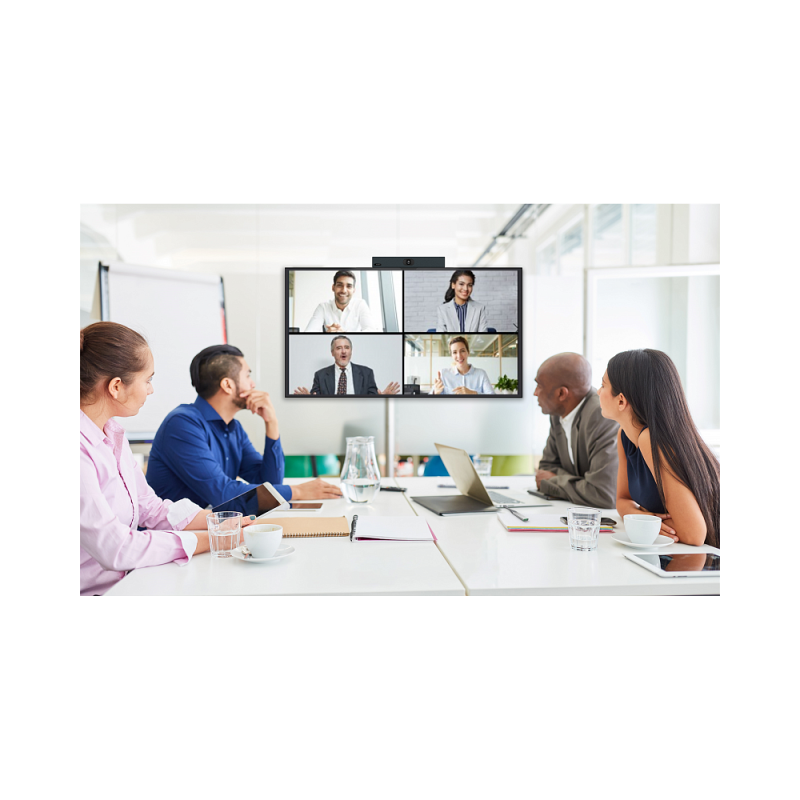 UVC34 Видео-бар Yealink (UVC34, VCR20, 7m USB2.0 cable, Wall mount)